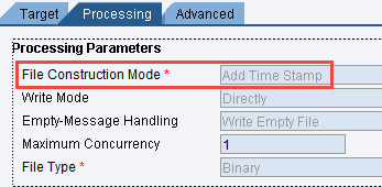 Receiver Communication Channel timestamp configuration