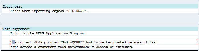 ABAP-shortdump-error-mporting-object-FIELDCAT