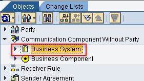 Import Business System to ID by right clicking on Business Systems and selecting Assign Business Systems