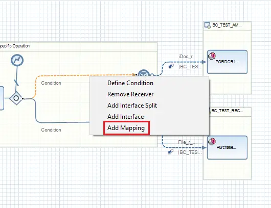 Add Mapping to iFlow