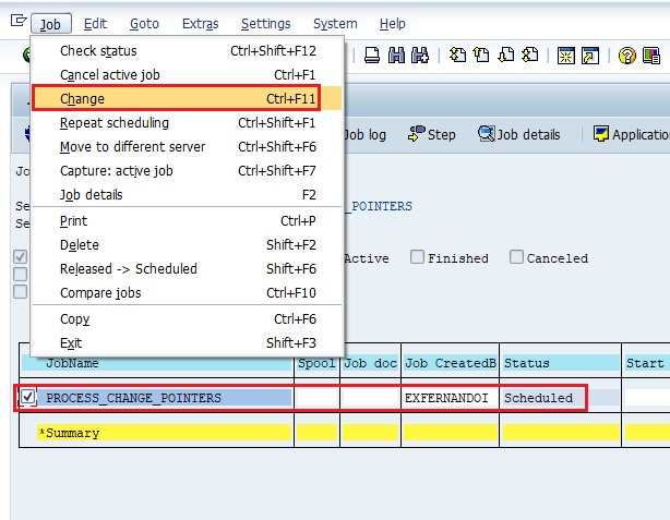 change-scheduled-background-job-avoid-overlapping-sap - SAP Integration Hub