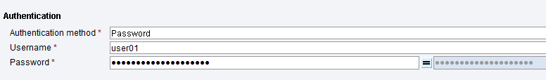 sFTP Authentication using Password