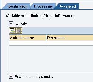 Variable Substitution Configuration in Receiver sFTP Adapter