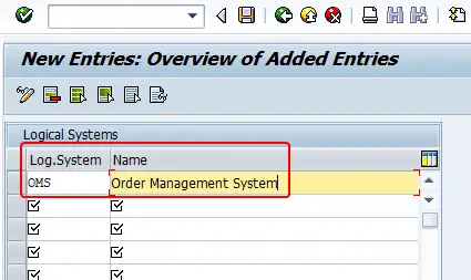 In transaction bd54, you can add a new Logical System in edit mode.