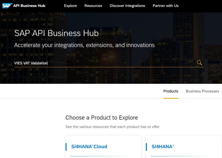 Integrating VIES VAT Validation with SAP S4 HANA - SAP Integration Hub