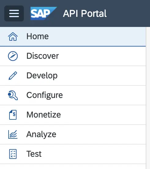 API management capabilities of CPI,  discover, develop, configure, monetize, analyze, test