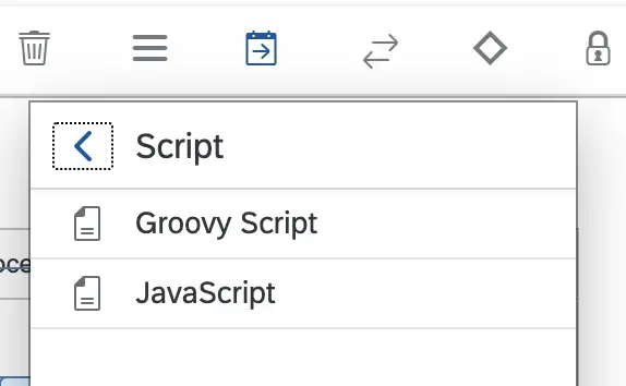 Script options of CPI. Groovy script and Java script